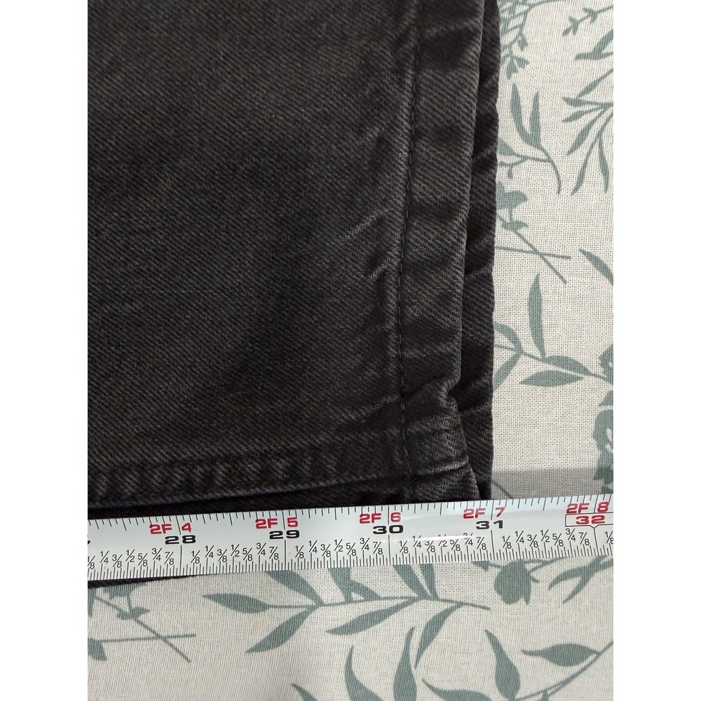 31" Wild Fable Black 90s Relaxed Straight Leg Jeans Size 2 Cotton Distressed - Picture 12 of 12